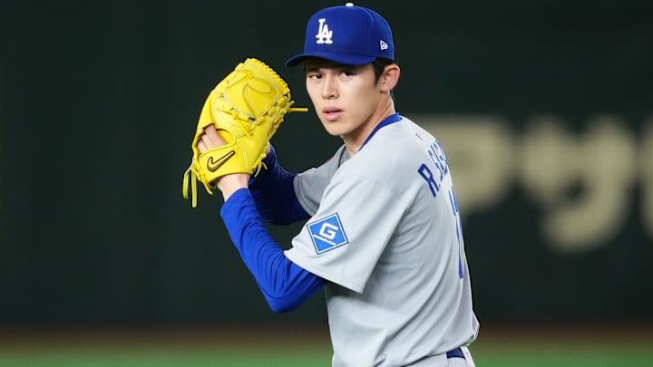 Los Angeles Dodgers Workouts: MLB Tokyo Series