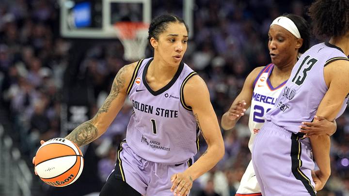 Golden State Valkyries forward Gabby Williams is a solid prop target on Monday. Golden State Valkyries forward Gabby Williams is a solid prop target on Monday.