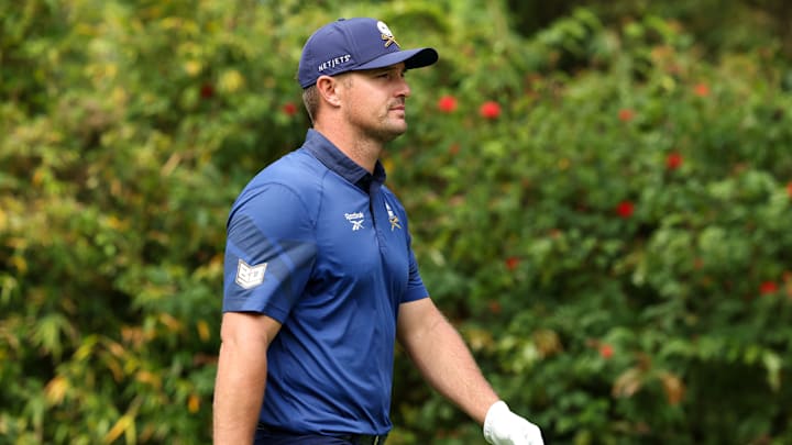Bryson DeChambeau during the 2025 LIV Golf Hong Kong event