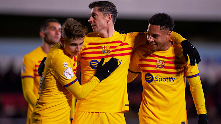 UD Barbastro v FC Barcelona - Copa Del Rey