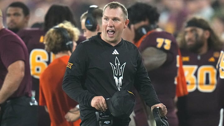 Arizona State head coach Kenny Dillingham will have a short week to prepare for No. 16 Utah.
