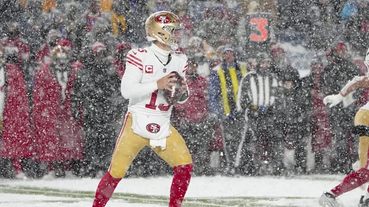 San Francisco 49ers quarterback Brock Purdy (13)