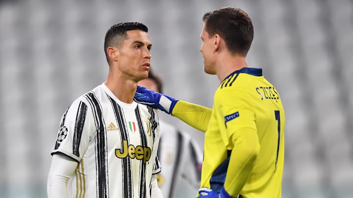 Cristiano Ronaldo y Wojciech Szczesny cuando eran compañeros en la Juventus 