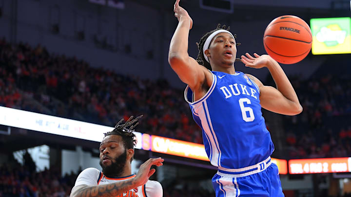 Duke basketball forward Maliq Brown