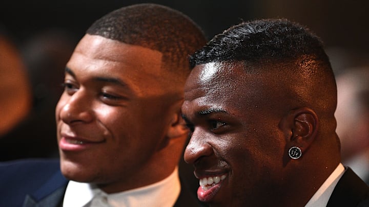 Mbappé y Vinicius Junior