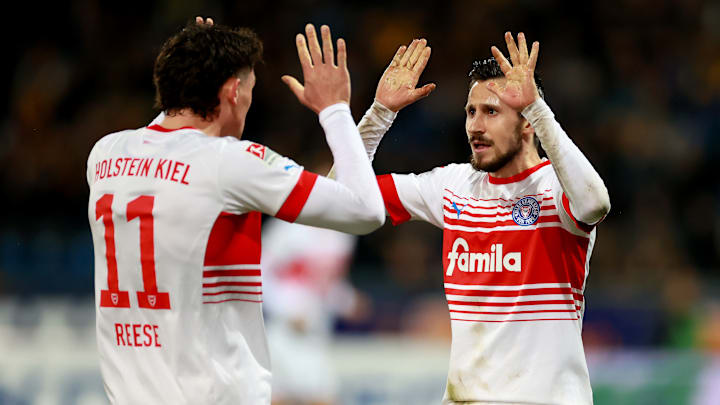 Steven Skrzybski (re.) mit Fabien Reese