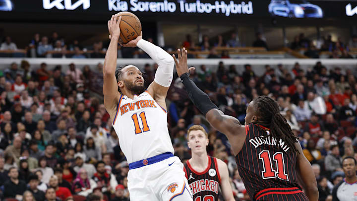 New York Knicks guard Jalen Brunson is a solid prop target on Sunday.