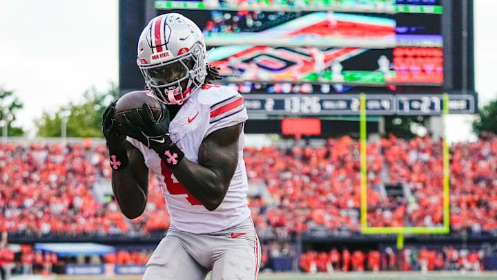 Ohio State Buckeyes wide receiver Jeremiah Smith.