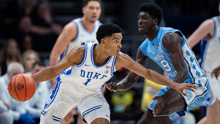 Caleb Foster, Drake Powell, North Carolina vs. Duke