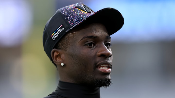 Washington Commanders cornerback Mike Sainristil