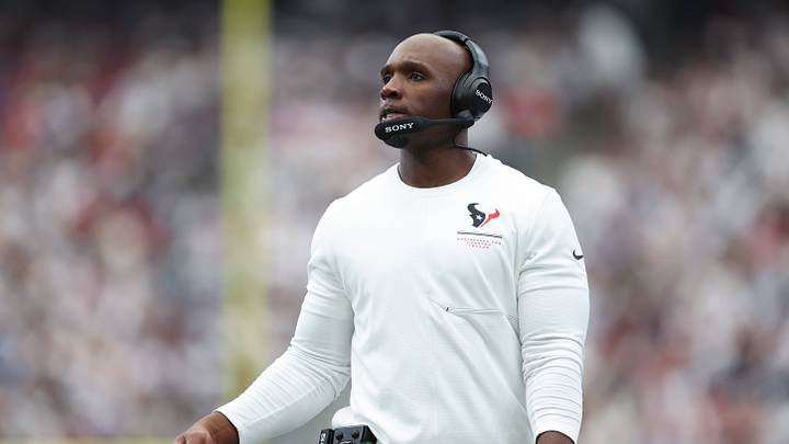 Sep 13, 2026; Houston, Texas, USA; Houston Texans head coach DeMeco Ryans reacts during the game against the Buffalo Bills at Reliant Stadium. Mandatory Credit: Troy Taormina-Imagn Images Sep 13, 2026; Houston, Texas, USA; Houston Texans head coach DeMeco Ryans reacts during the game against the Buffalo Bills at Reliant Stadium. Mandatory Credit: Troy Taormina-Imagn Images