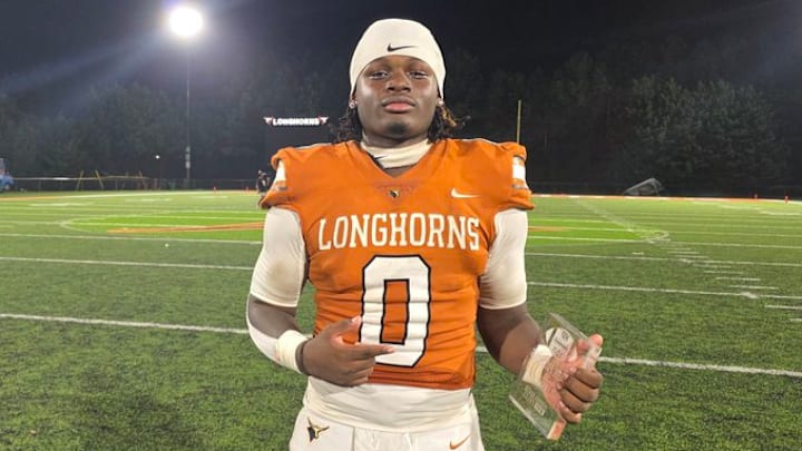 Quinterrius 'Moonie' Gipson after a big win over South Paulding.