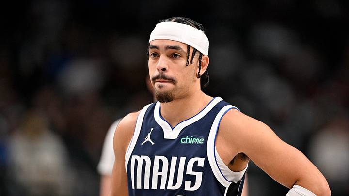 Jan 1, 2026; Dallas, Texas, USA; Dallas Mavericks guard Ryan Nembhard (9) looks on during the game between the Mavericks and the 76ers at American Airlines Center. Mandatory Credit: Jerome Miron-Imagn Images Jan 1, 2026; Dallas, Texas, USA; Dallas Mavericks guard Ryan Nembhard (9) looks on during the game between the Mavericks and the 76ers at American Airlines Center. Mandatory Credit: Jerome Miron-Imagn Images