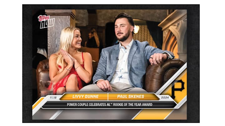 Power Couple Celebrates NL Rookie of the Year Award