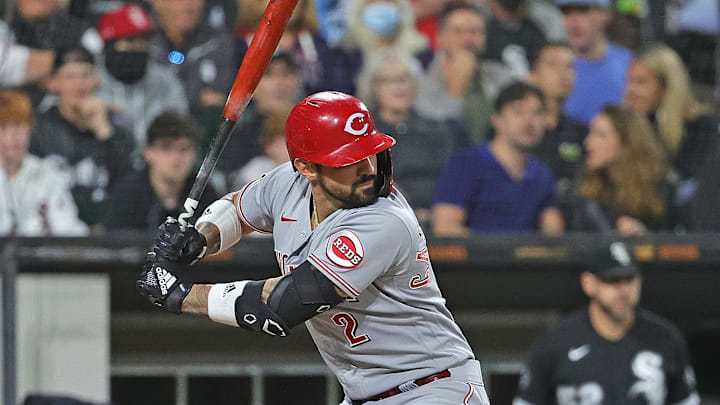 Nick Castellanos viene de disparar 34 jonrones con los Rojos en el 2021 