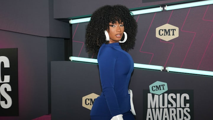 Megan Thee Stallion makes appearance at CMT Music Awards Megan Thee Stallion makes appearance at CMT Music Awards