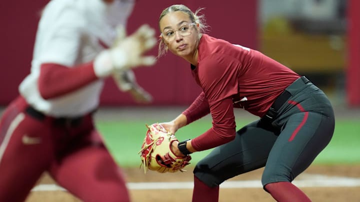 Oklahoma pitcher Sam Landry