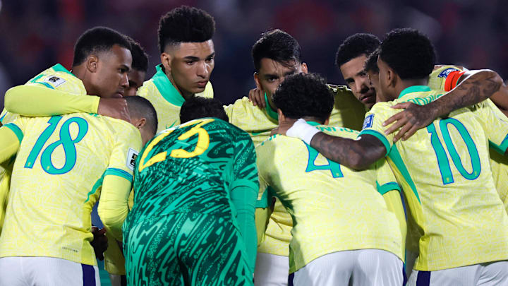 Venezuela hosts Brazil in the 2026 FIFA World Cup Qualifiers.