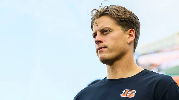 Aug 22, 2026; Cincinnati, Ohio, USA; Cincinnati Bengals quarterback Joe Burrow (9) walks on the field before the game against the Chicago Bears at Paycor Stadium. Mandatory Credit: Katie Stratman-Imagn Images Aug 22, 2026; Cincinnati, Ohio, USA; Cincinnati Bengals quarterback Joe Burrow (9) walks on the field before the game against the Chicago Bears at Paycor Stadium. Mandatory Credit: Katie Stratman-Imagn Images