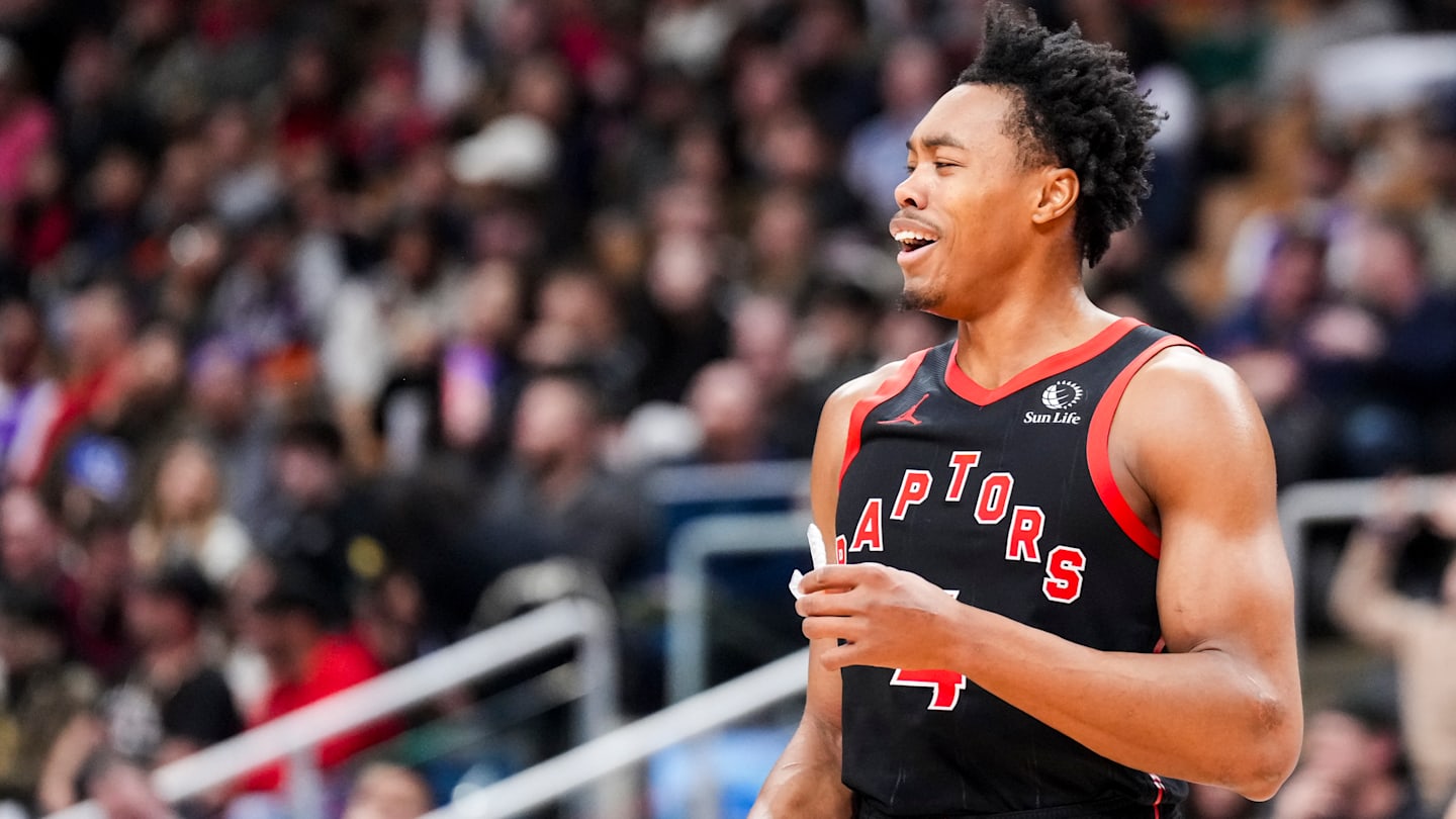 Fans seemingly divided over Raptors' striking new NBA Cup court design