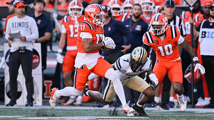 COLLEGE FOOTBALL: OCT 03 Purdue at Illinois COLLEGE FOOTBALL: OCT 03 Purdue at Illinois