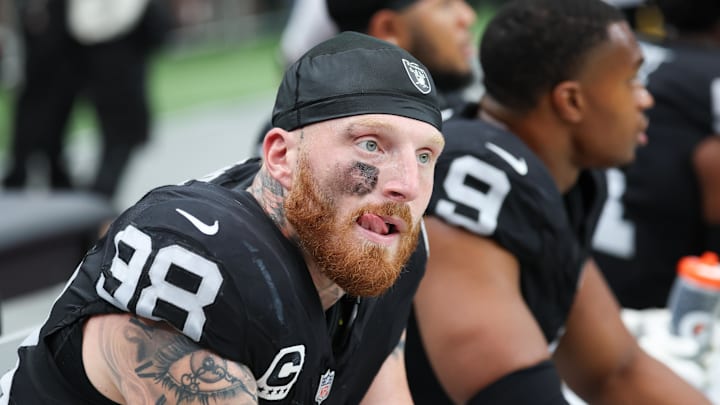Las Vegas Raiders defensive end Maxx Crosby (98)