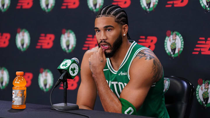 Boston Celtics forward Jayson Tatum.