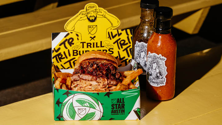 Trill Burger + La Barbeque- Game On Burger