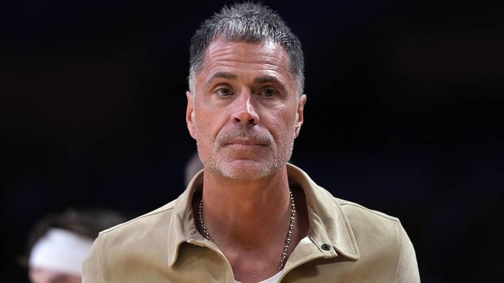 Los Angeles Lakers general manager Rob Pelinka. Los Angeles Lakers general manager Rob Pelinka.