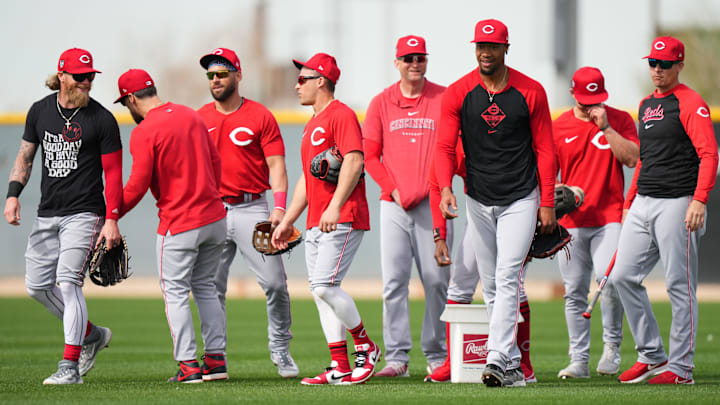 Cincinnati Reds outfielder Jake Fraley