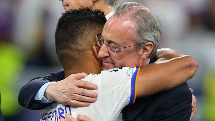 Florentino Pérez y Casemiro