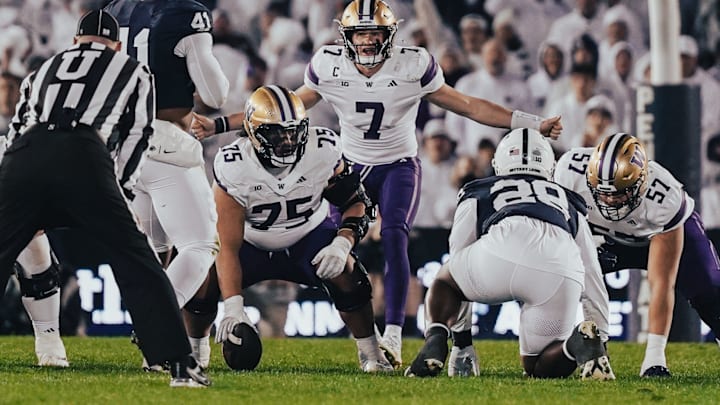 Enokk Vimahi (57), shown here against Penn State, will return to the starting lineup in the Sun Bowl. 