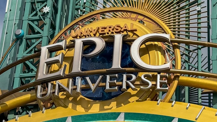 Entrance to Universal Orlando Resort's Epic Universe