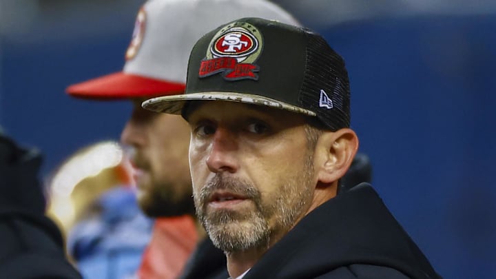 San Francisco 49ers head coach Kyle Shanahan