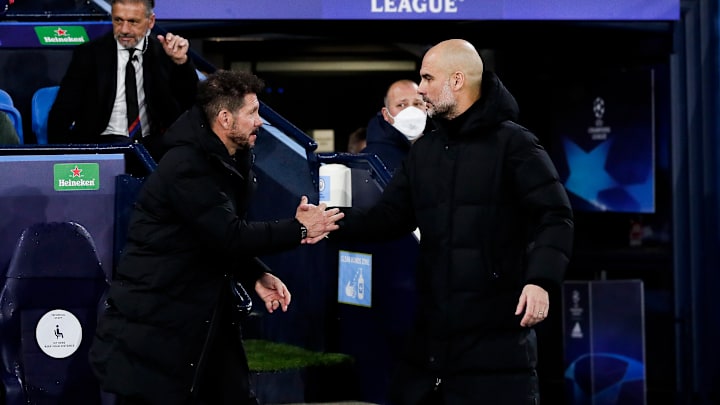 Simeone e Guardiola