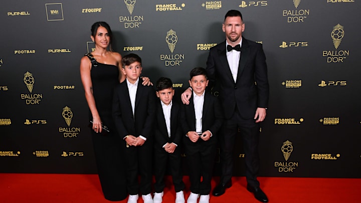 Messi y Roccuzzo tienen tres hijos