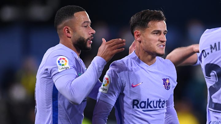 Memphis e Coutinho jogaram juntos no Brasileirão