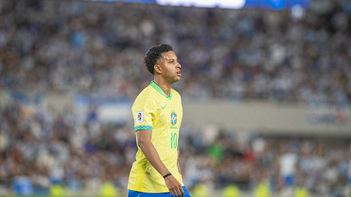 Rodrygo foi provocado dentro das quatro linhas