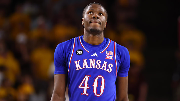 Kansas Jayhawks forward Flory Bidunga (40)