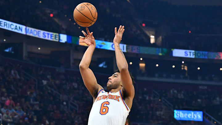 New York Knicks v Cleveland Cavaliers