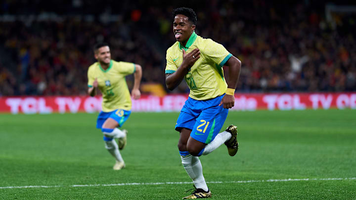 Endrick está de volta à convocação da Canarinho