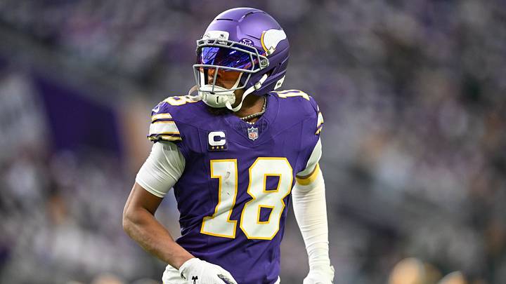 Minnesota Vikings receiver Justin Jefferson Minnesota Vikings receiver Justin Jefferson