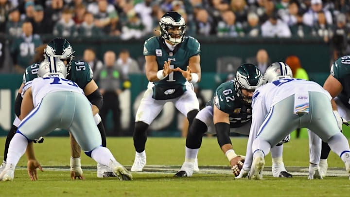 The Eagles are home favorites against the Cowboys on opening night of the NFL season.