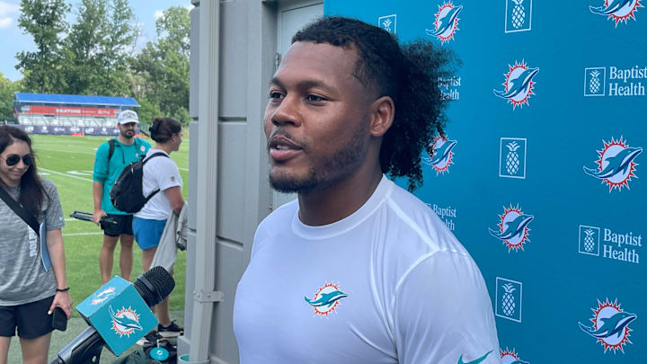 Miami Dolphins WR Dee Eskridge