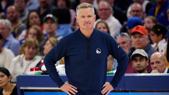 Steve Kerr and the Warriors lost Game 2 to the Rockets on Wednesday night. 