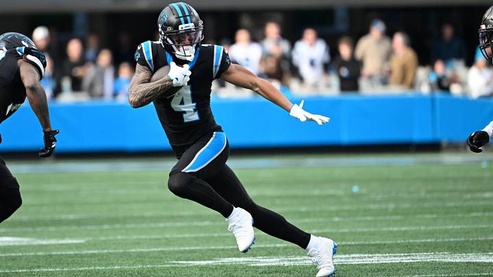 Carolina Panthers wide receiver Tetairoa McMillan. Carolina Panthers wide receiver Tetairoa McMillan.