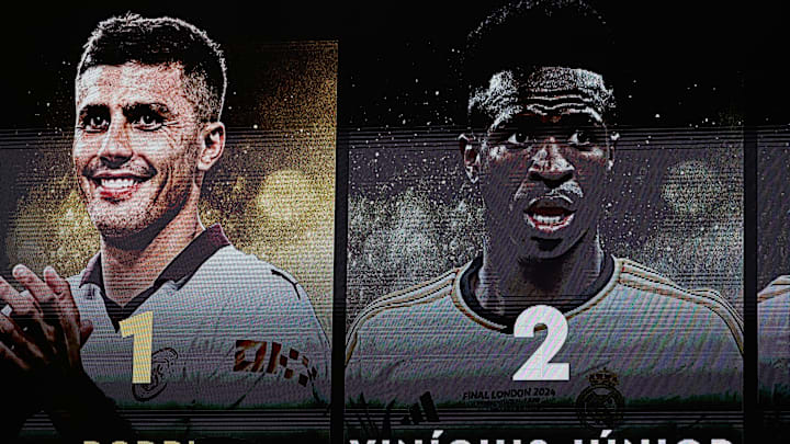 Le classement du Ballon d'Or avec Rodri en 1