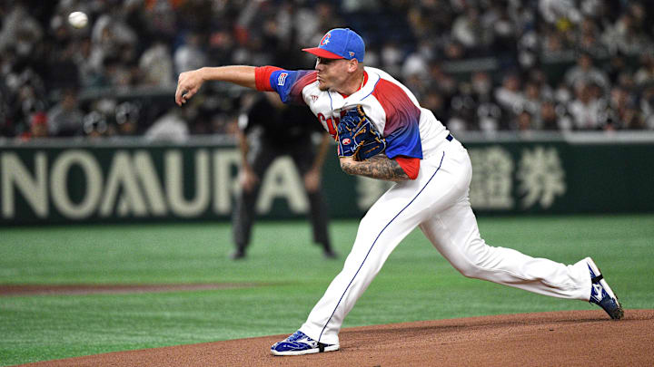 Yariel Rodriguez in the World Baseball Classic