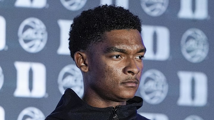 Duke basketball guard Caleb Foster