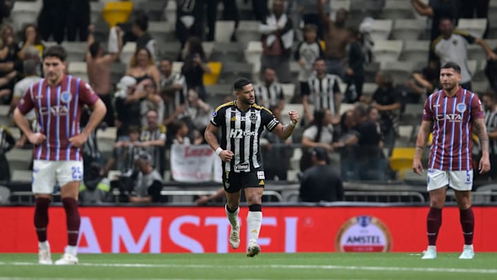 Hulk marcou o gol da vitória do Galo na Arena MRV Hulk marcou o gol da vitória do Galo na Arena MRV